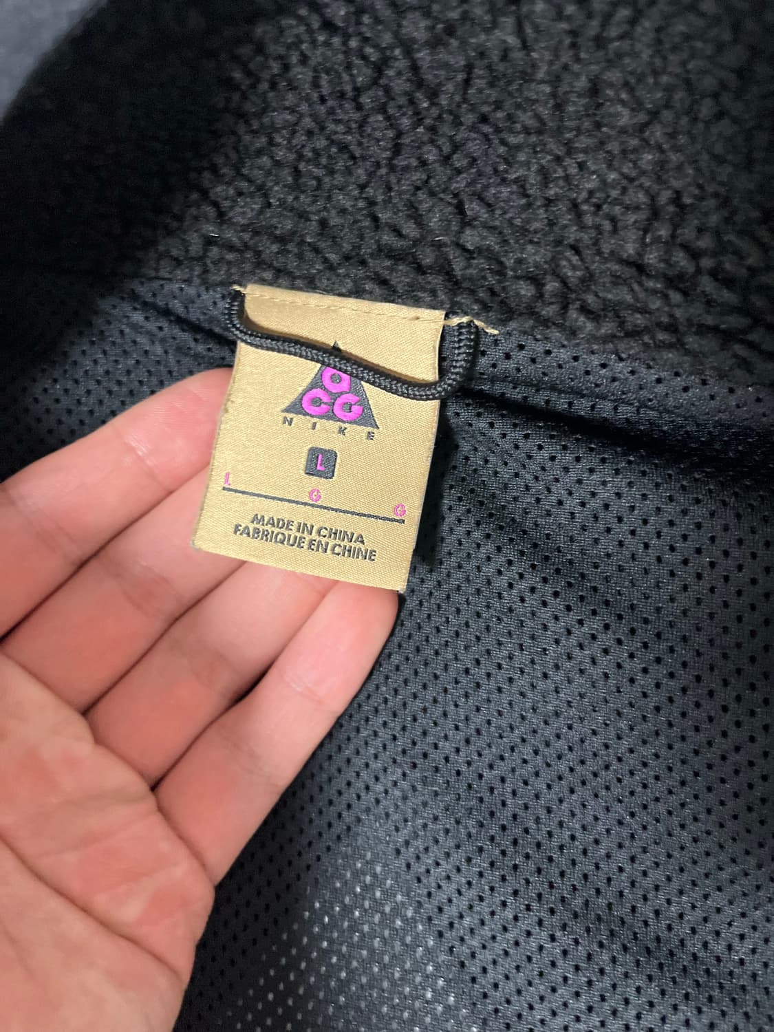 나이키 acg 쉐르파 폴리스 조끼 L사이즈 상품이미지3