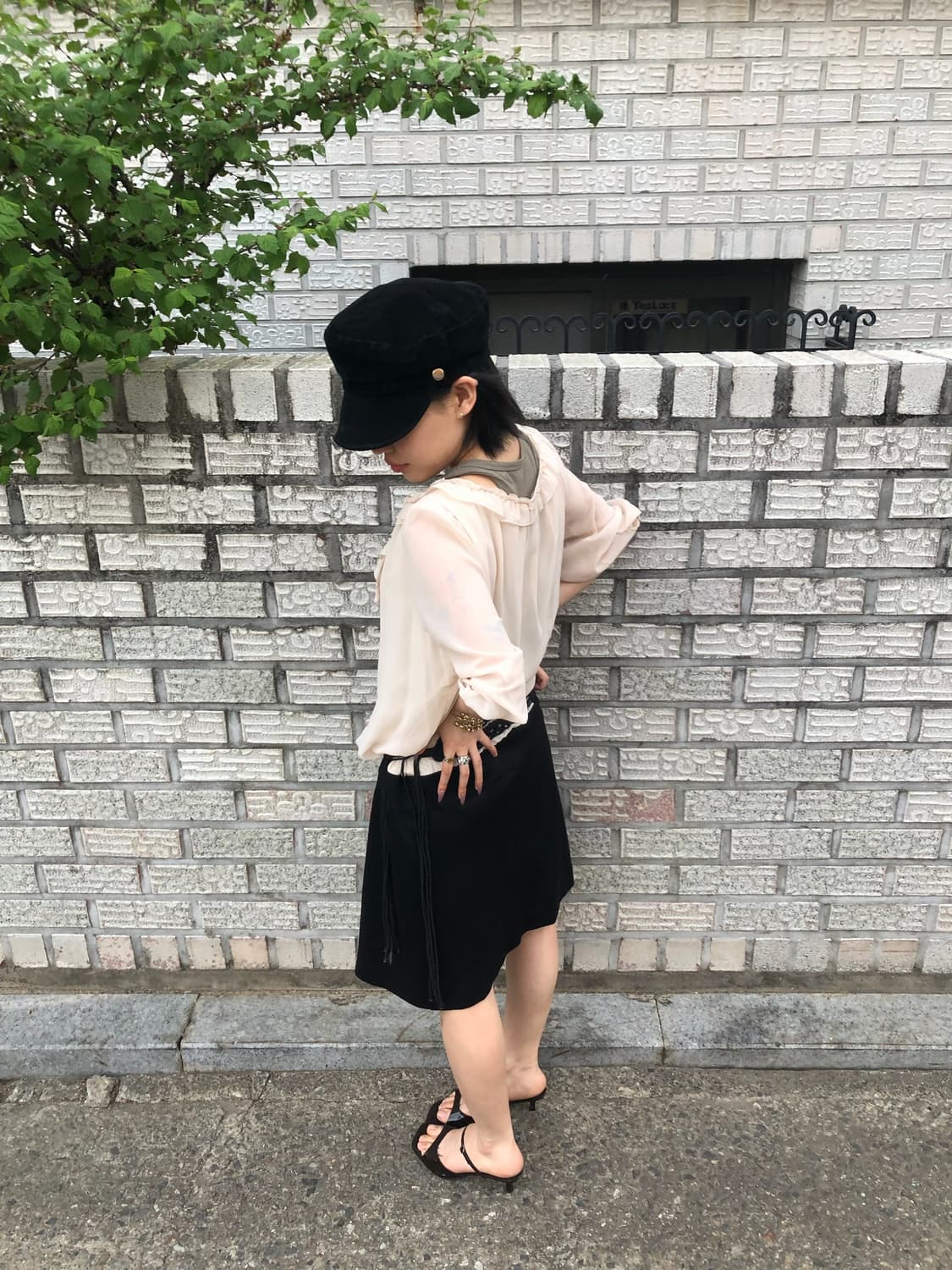 rose tiara frill dress 상품이미지3