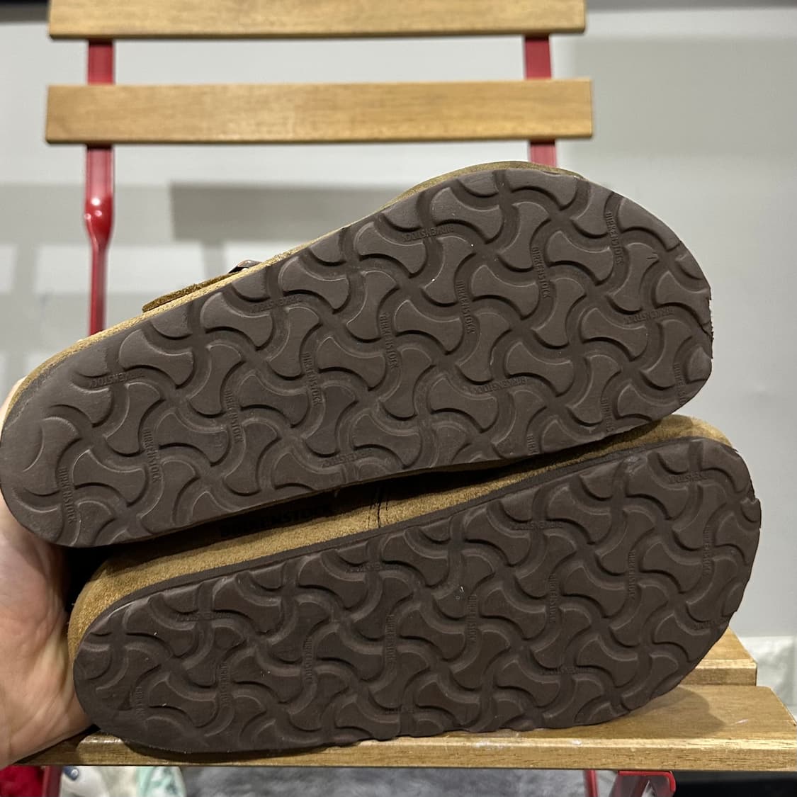 230) 버켄스탁 뮬 여성 여자 신발 런던 시어링 슈즈ㅑ 상품이미지6