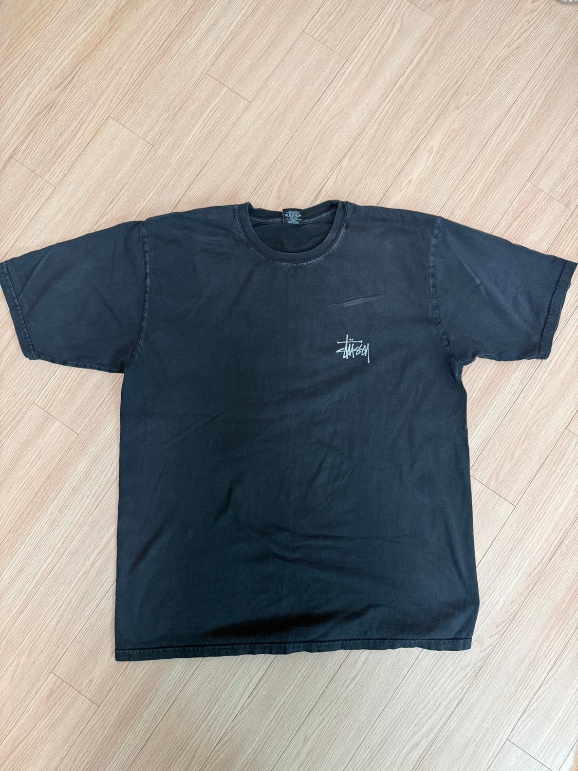 Stussy 스투시 빌트 터프 티셔츠 블랙 상품이미지3