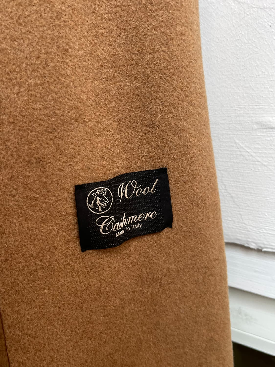 Hallhuber 카멜 더블 브레스티드  울 코트 34 상품이미지6