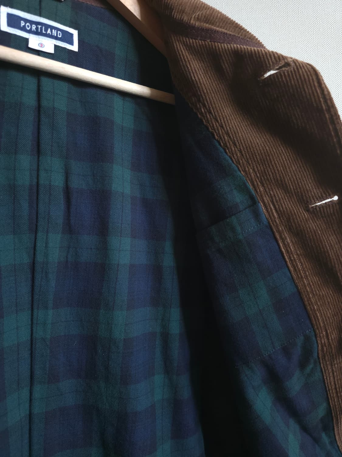 PORTLAND 코듀로이 카라 자켓  상품이미지6