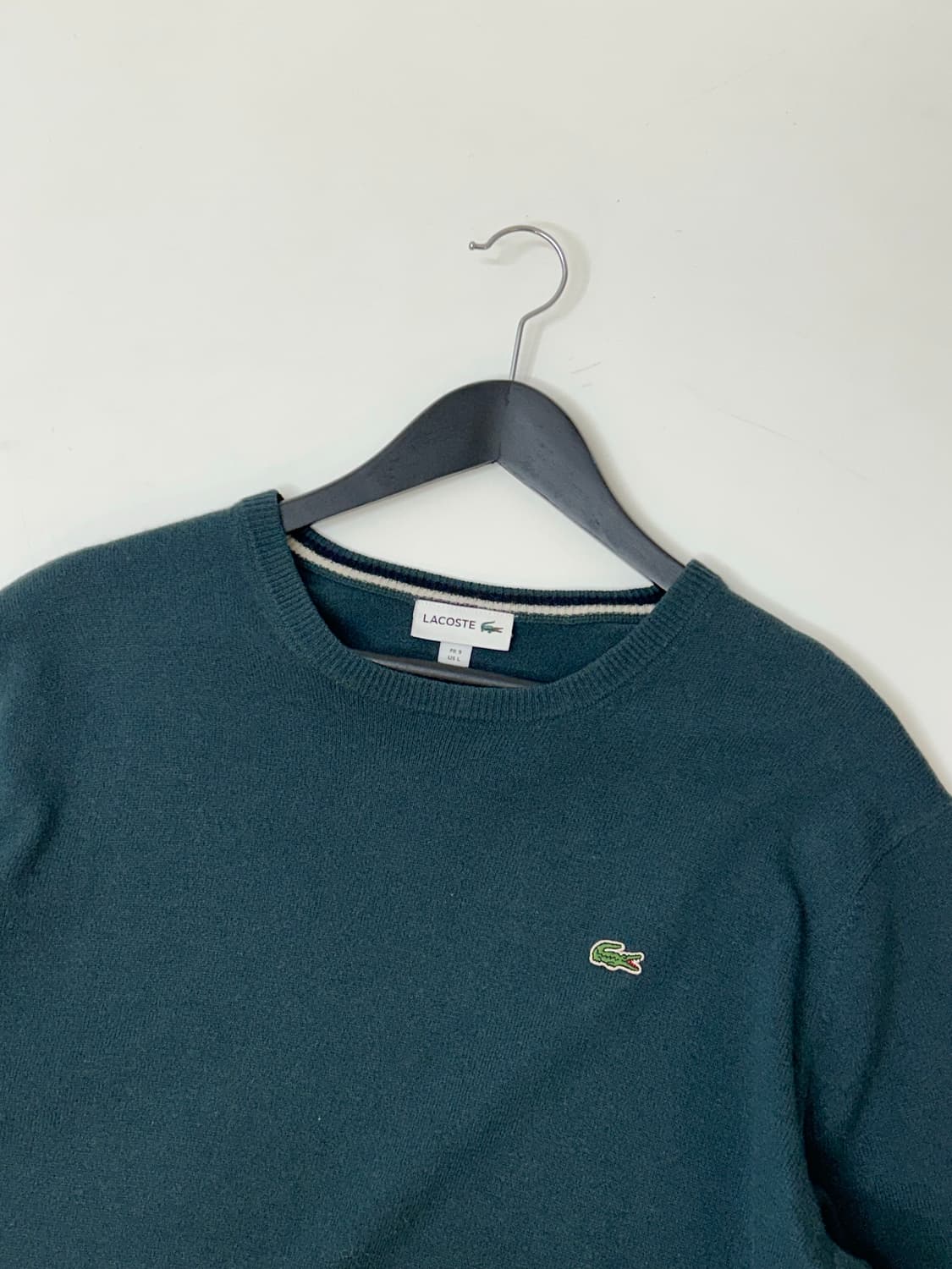 Lacoste 라코스테 딥그린 컬러 니트 상품이미지1