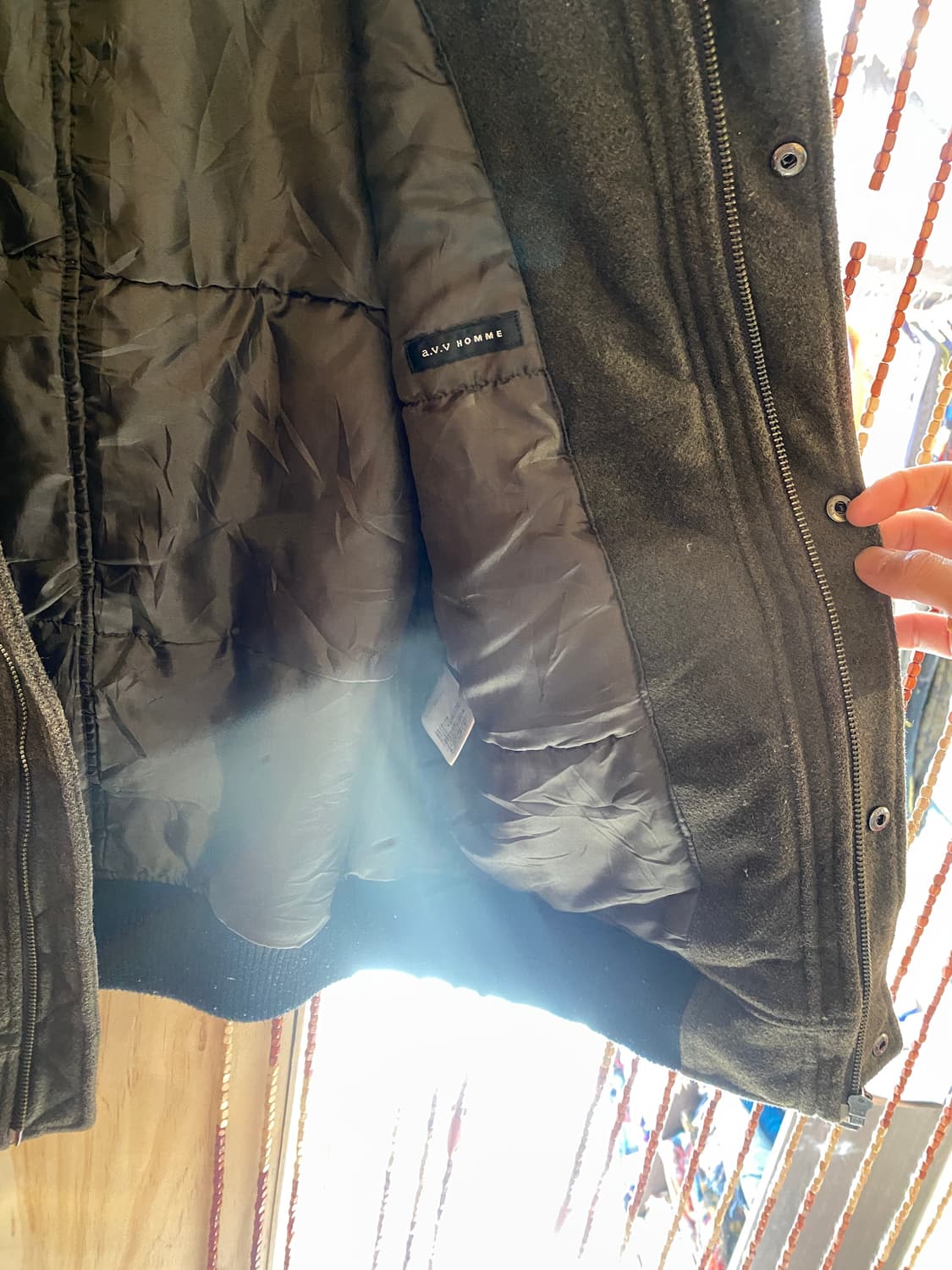 A.V.V 울 나일론 해체주의 자켓 상품이미지8