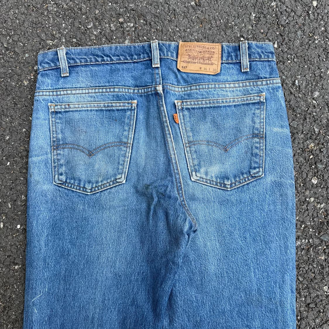 90s Vintage Levis 517 Bootcut Orange Tap 상품이미지6