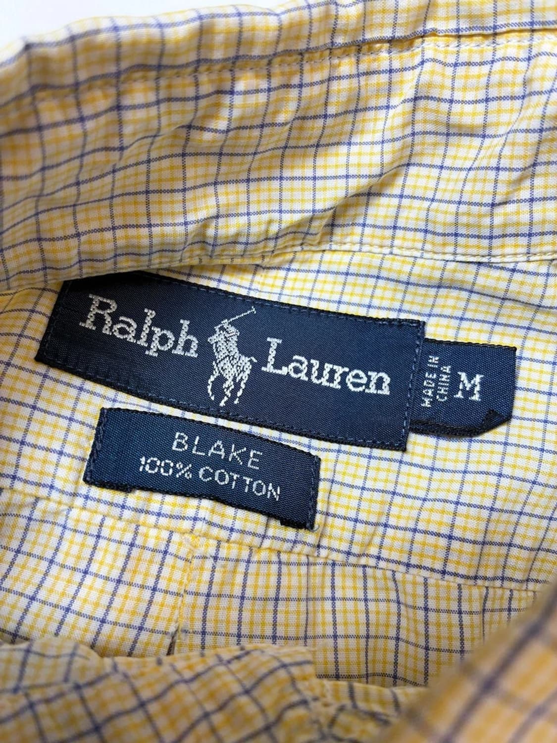 폴로 랄프로렌 00's 컨트리 체크 반팔 셔츠 PN9014 상품이미지6