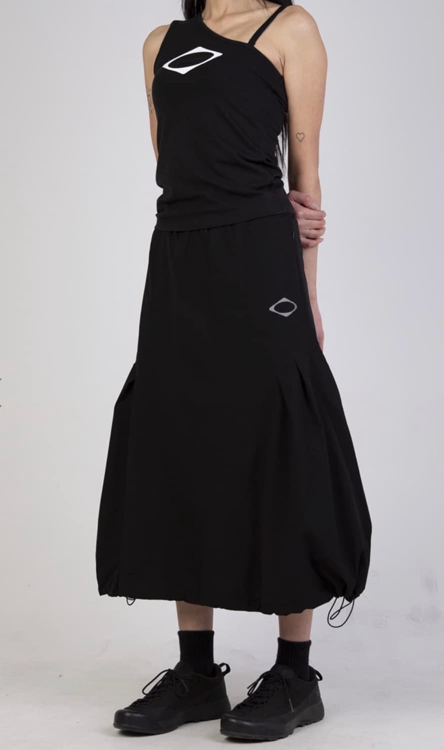 미스치프 드로스트링 벌룬 스커트 상품이미지1