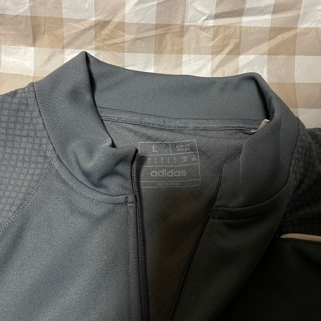 아디다스 티로 트레이닝 집업 그레이 L 축구 운동복 트레이닝복 드릴탑 상품이미지2