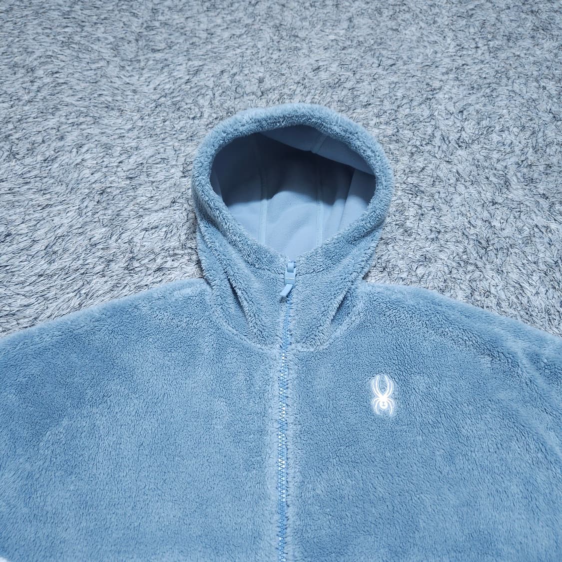 스파이더) M 남자 컬러블럭 후리스 후드집업 / 왕눈이샵 상품이미지3