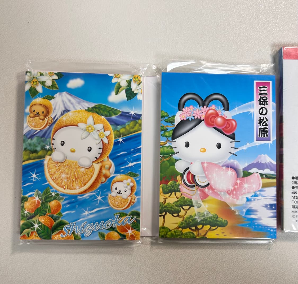 산리오 고전키티 헬로키티 메모지 2개 상품이미지3