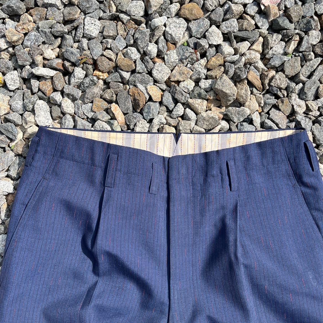 miyukikeori 빈티지 핀스트라이프 팬츠 (실측확인) 상품이미지4