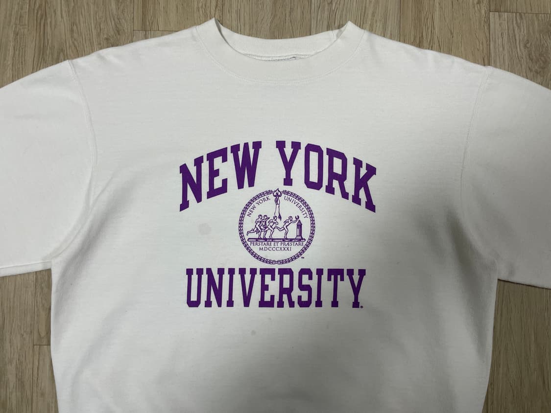 100) 챔피온 뉴욕대 빅로고 맨투맨 상품이미지1