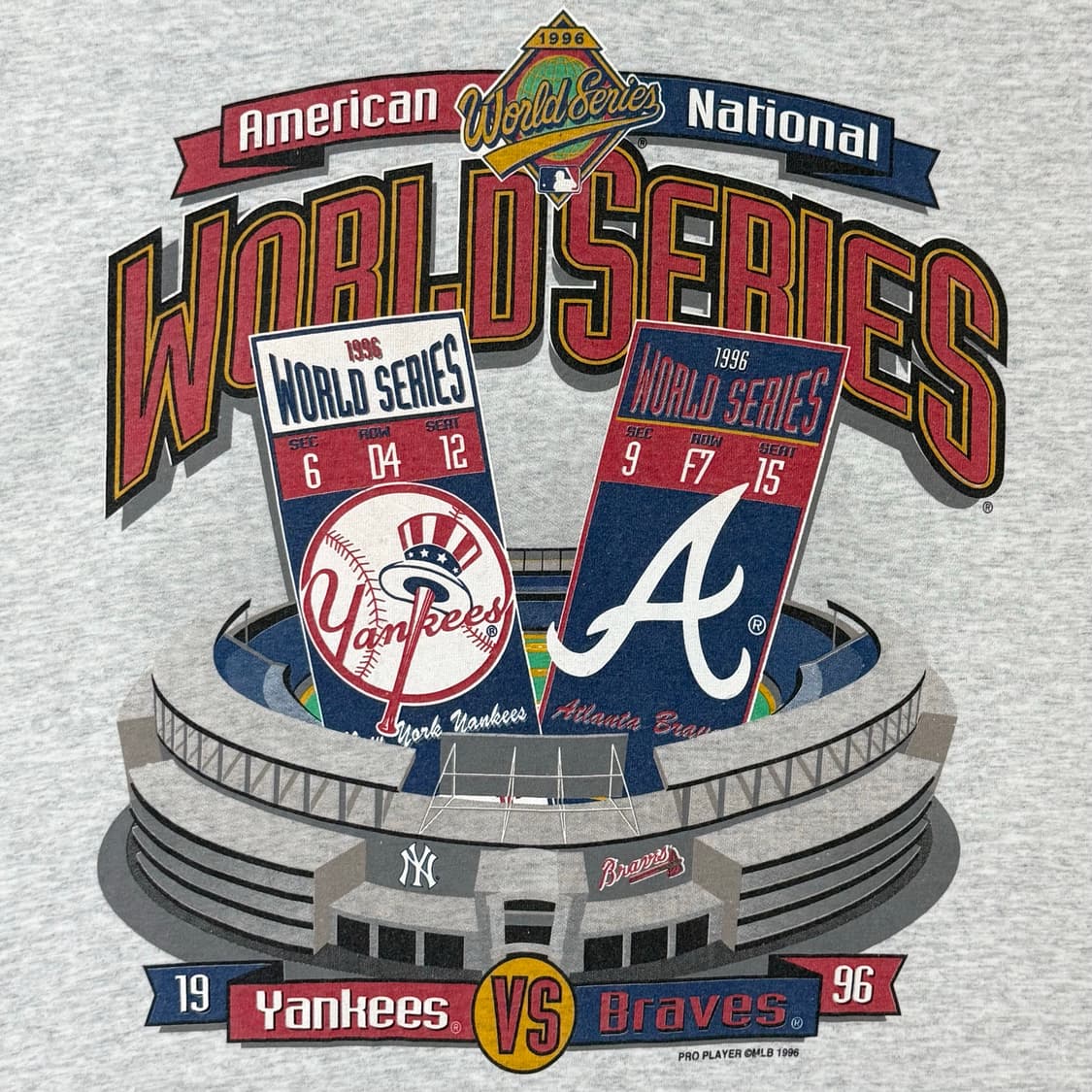 90s MLB 월드시리즈 그래픽 빈티지 티셔츠 상품이미지2