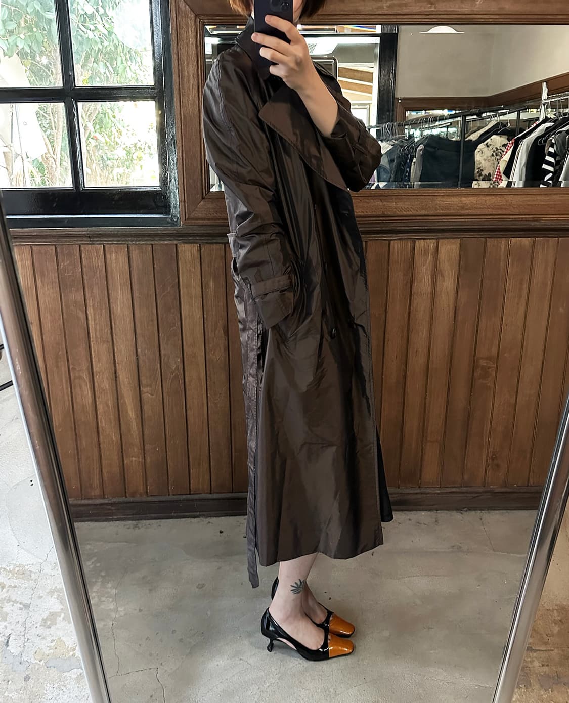 PRADA two-tone pumps heel 상품이미지8