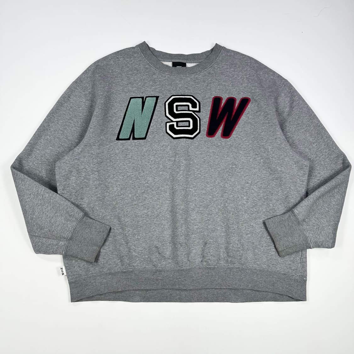 나이키 nsw 빅로고 그레이 맨투맨 (XL) 상품이미지2