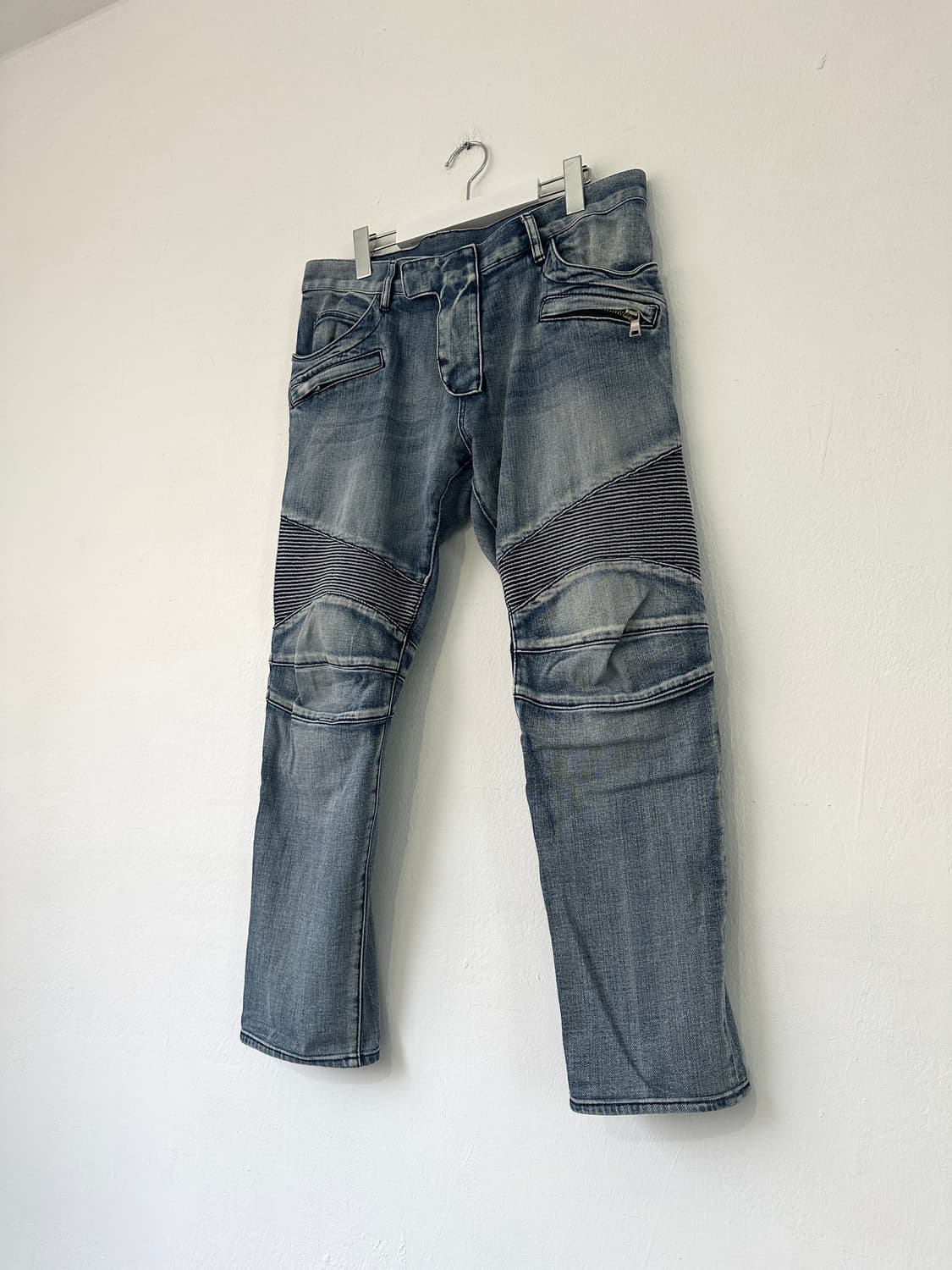 발망 디스트로이드 바이커 새깅진 상품이미지4