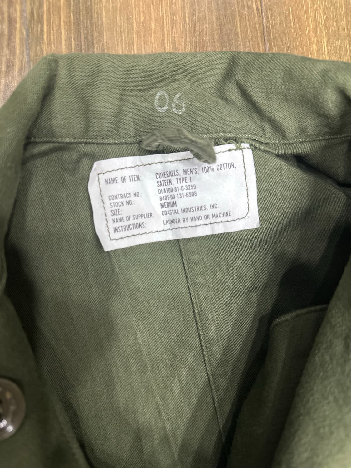 80s OG 107 Type 1. 오버롤 m  상품이미지3