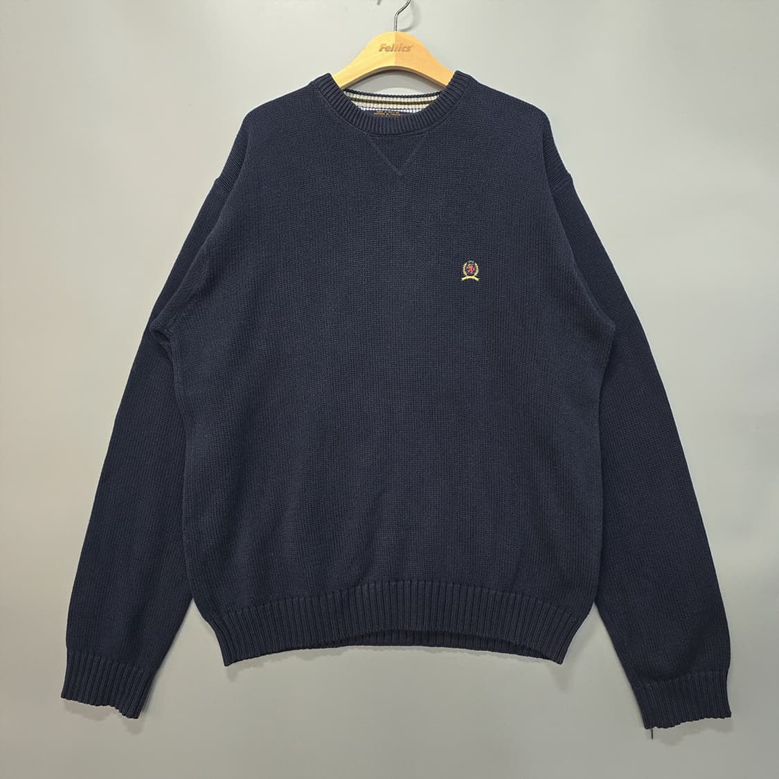 타미힐피거(TOMMY HILFIGER) 코튼 라운드니트 XL 상품이미지1