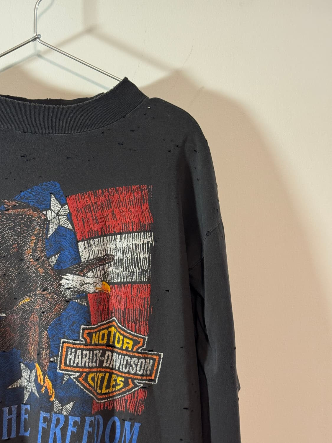 Harley davidson hard faded long sleeve 상품이미지3