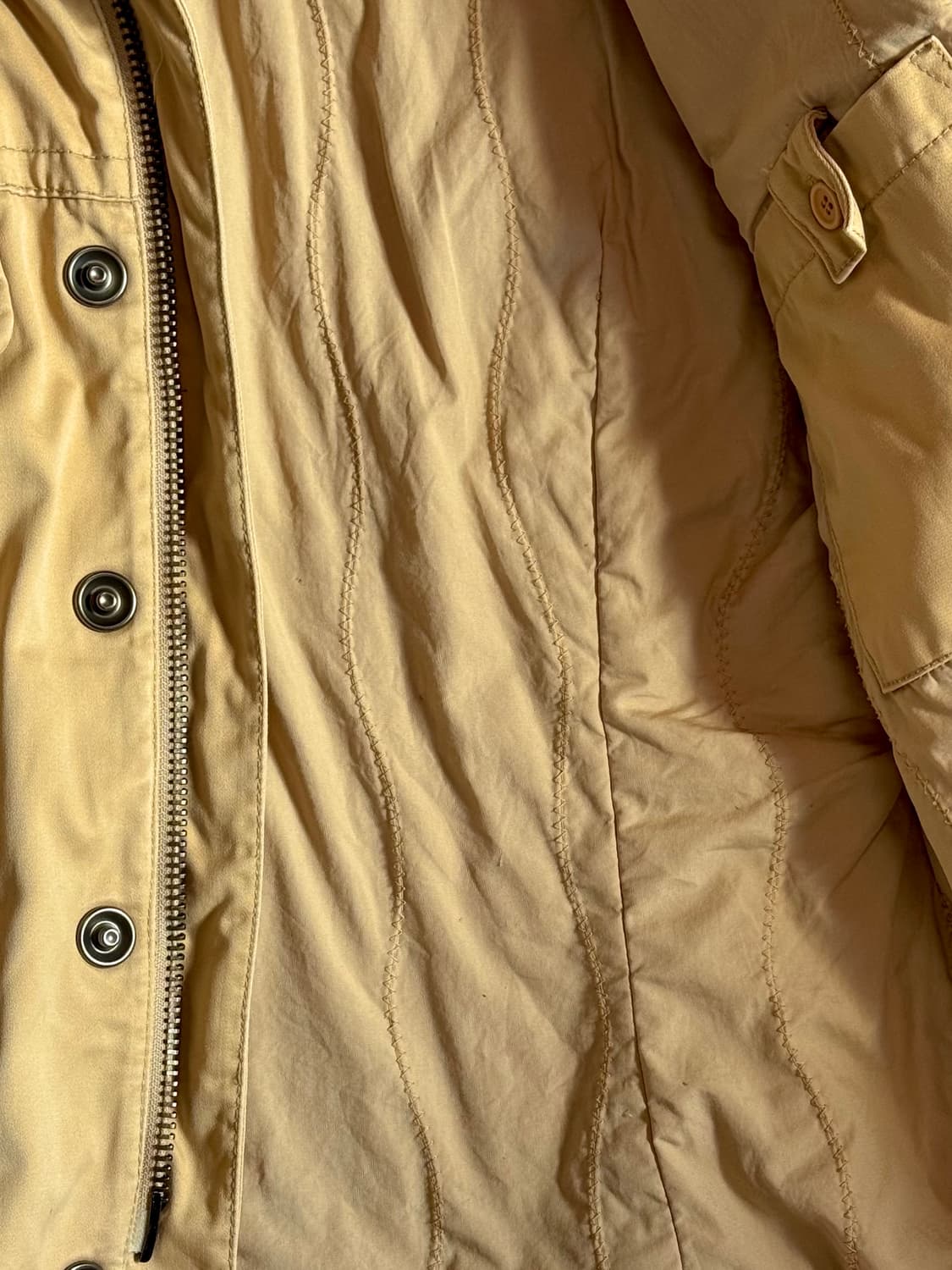 90-00 올드 캘빈 클라인 사틴 트러커자켓  상품이미지5