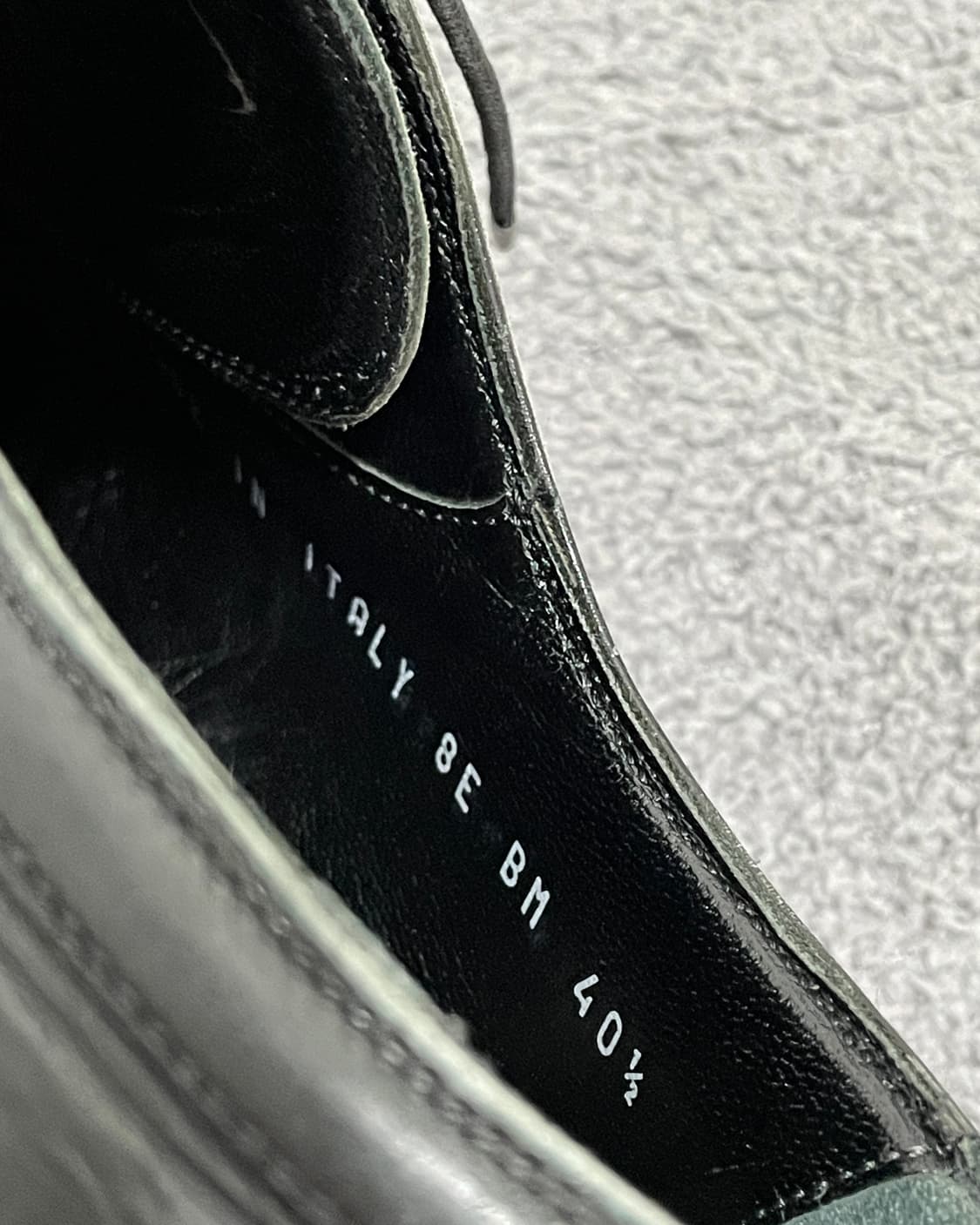 Dior Homme 에디기 스퀘어토 더비 슈즈 상품이미지7