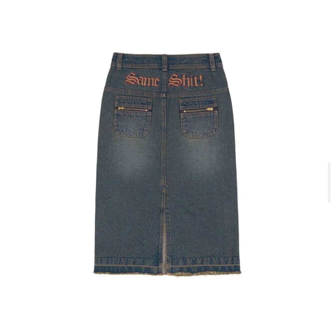 배디 데님 스커트 상품이미지2