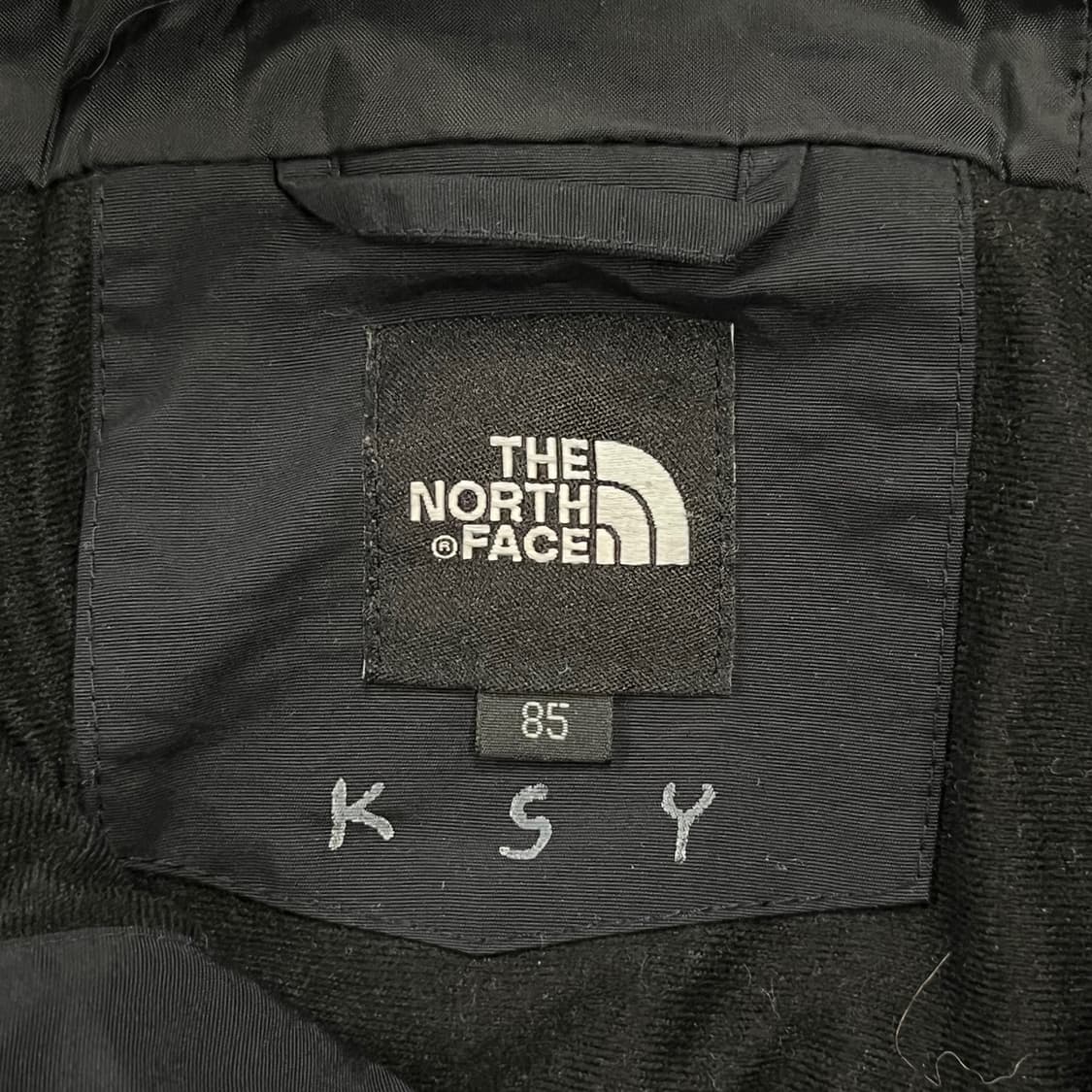 [정품/M] 노스페이스 블랙 후드 바람막이 자켓 b10 상품이미지5
