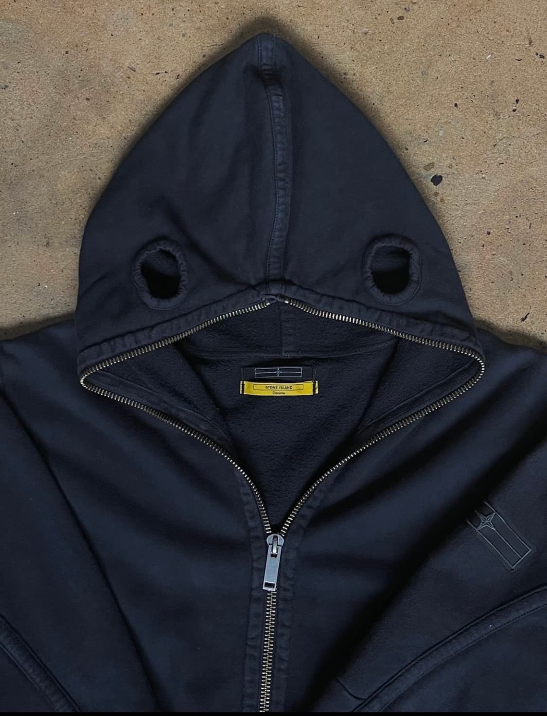 스톤아일랜드 09FW 바라클라바 후드집업 L 상품이미지3