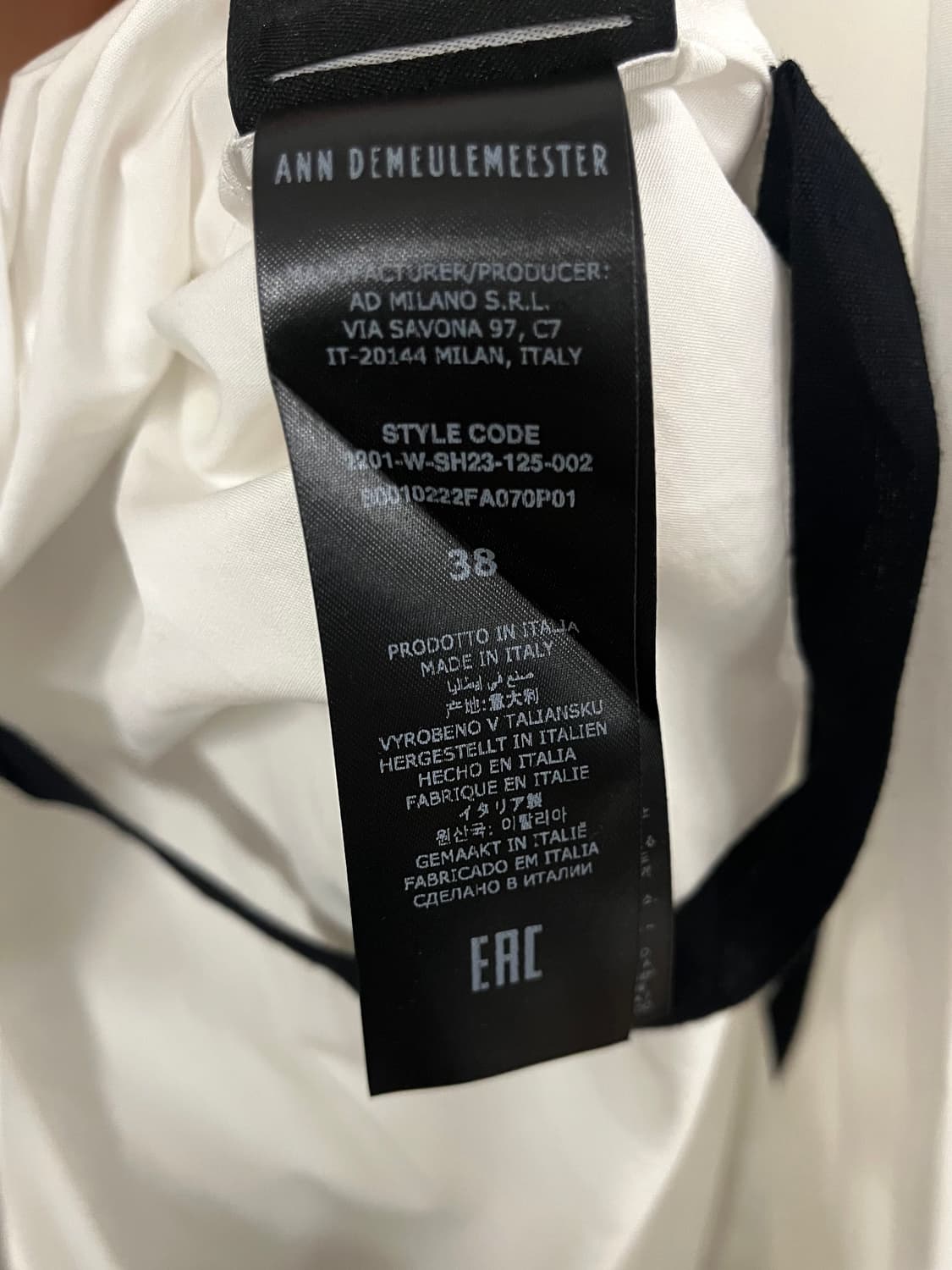 앤드뮐미스터 2022 오버 셔츠 드레스 상품이미지5