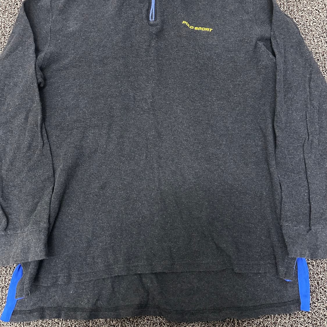 POLO Sports 폴로 스포츠 반집업 맨투맨 니트 M 상품이미지4