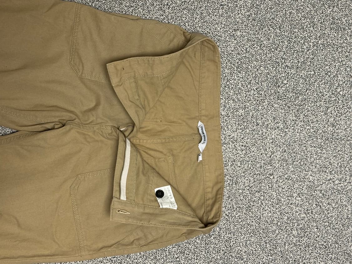 유니폼브릿지 코튼 베이지 팬츠 상품이미지4