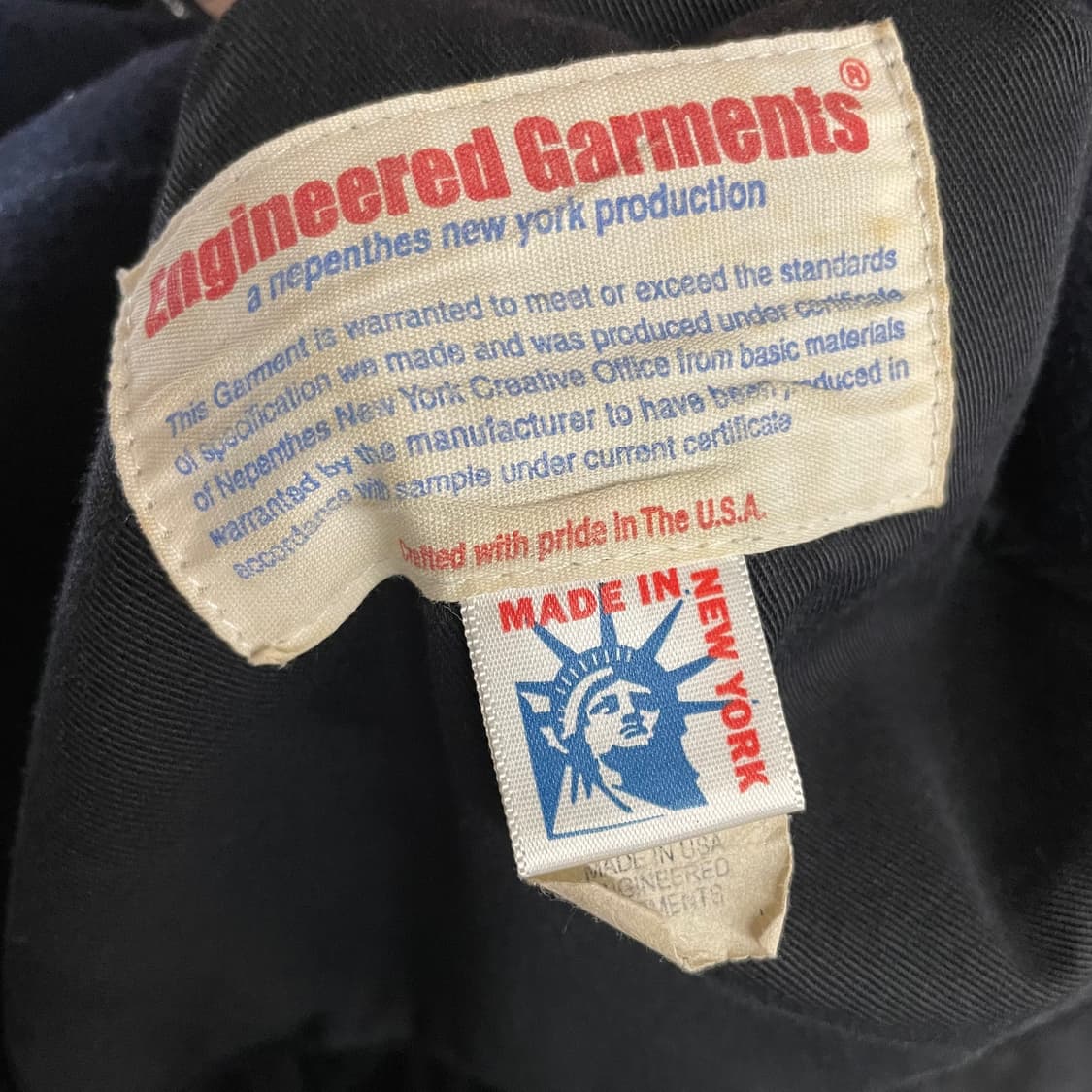 엔지니어드가먼츠 울 더플 후드코트 상품이미지10