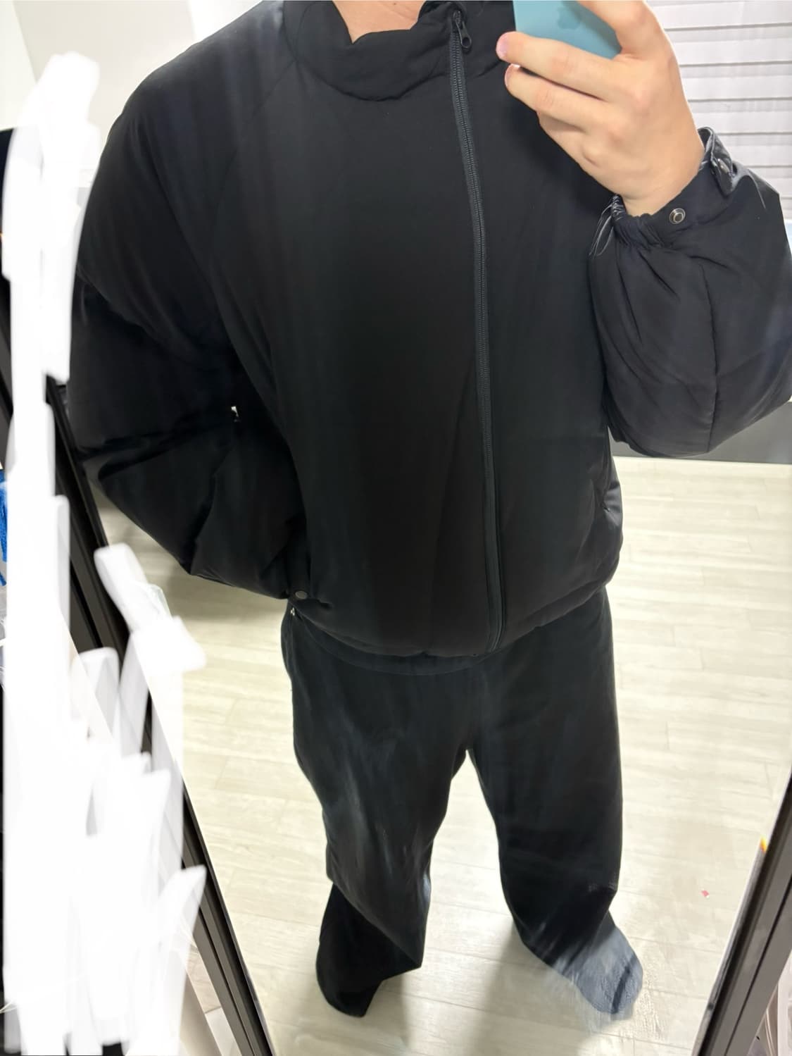 해칭룸 헤비 웹 구스다운 푸퍼 블랙(3사이즈) 상품이미지1