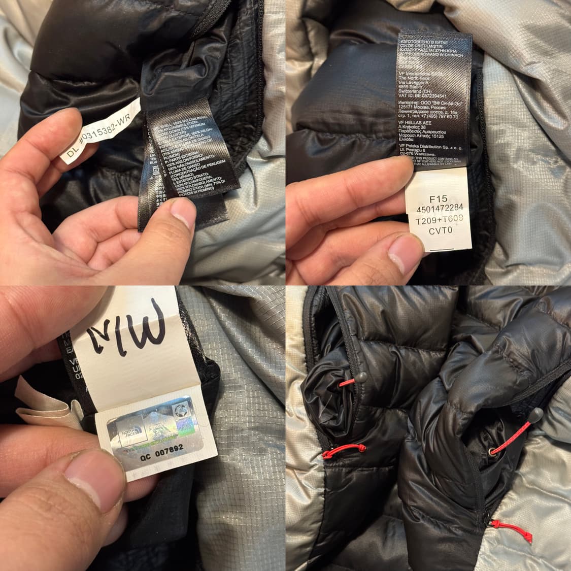 노스페이스 경량패딩 아이언 자켓 실버 (XL) 상품이미지10