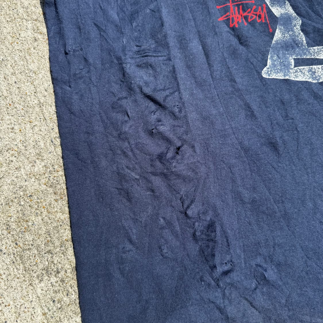 [L] 90s Stussy 스투시 Jazzman 재즈맨 반팔티 상품이미지9