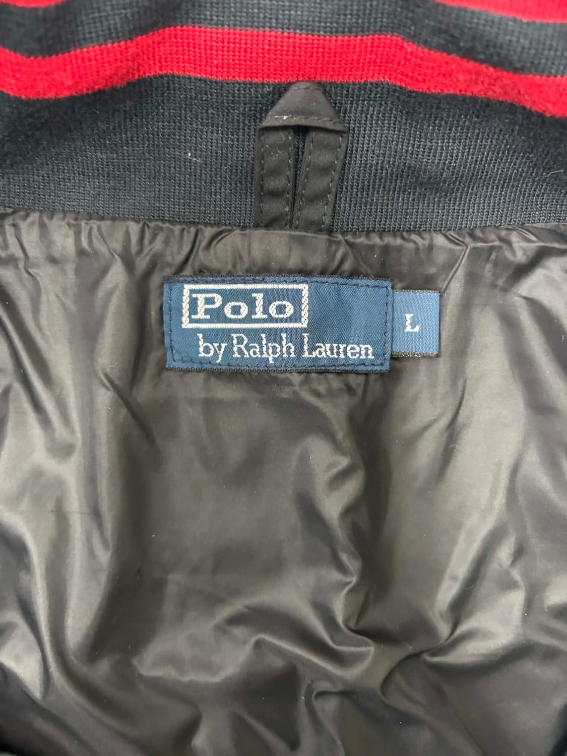 폴로 랄프로렌 블랙 윈드브레이커 자켓 바람막이 희귀져지(L) 상품이미지4