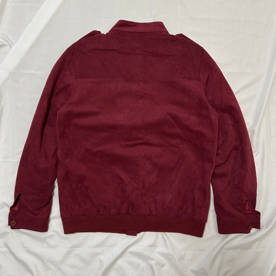 빈티지 버건디 셔츠 자켓 상품이미지6