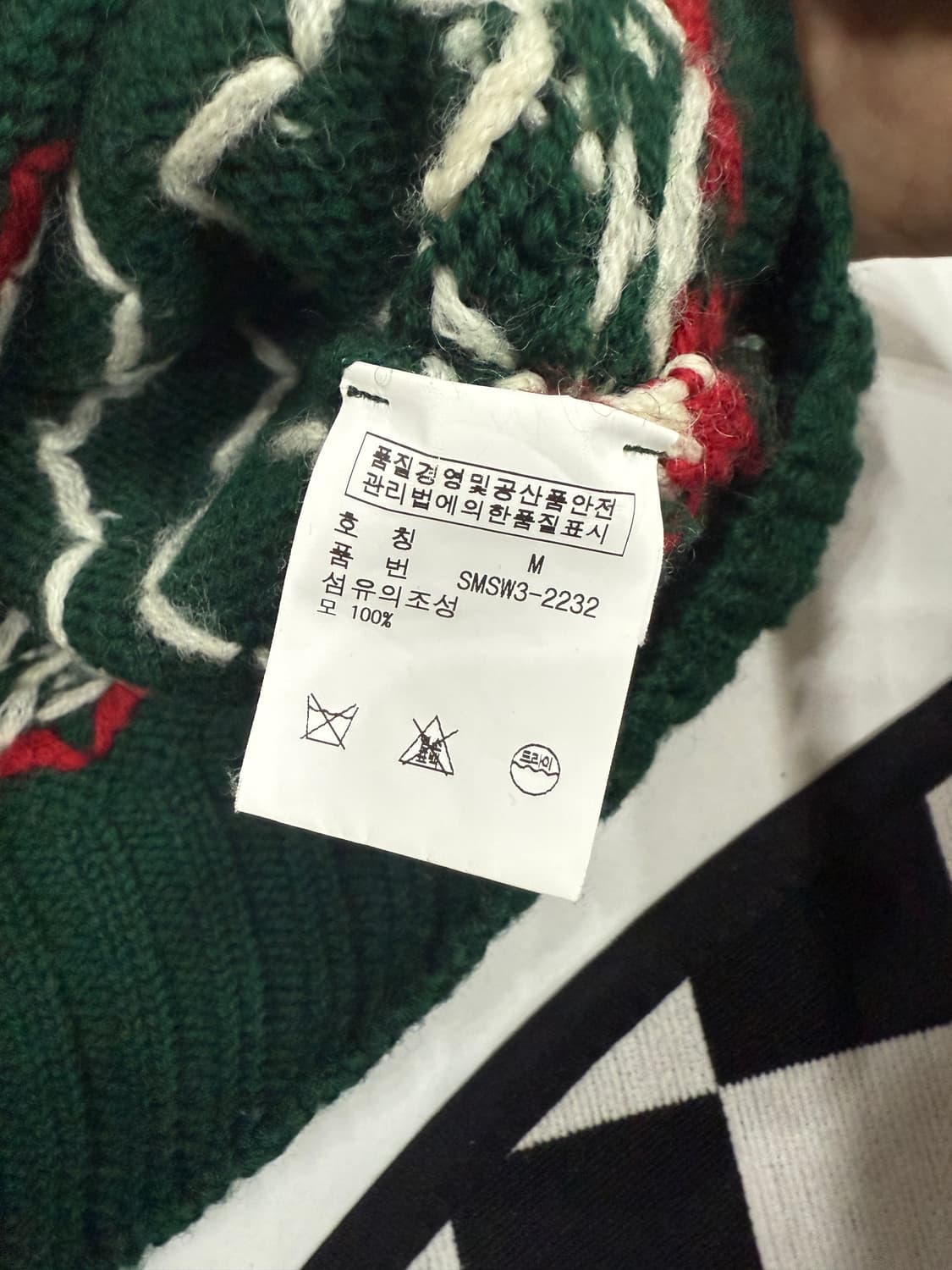 폴로 랄프로렌 크리스마스 울니트 M사이즈 상품이미지6