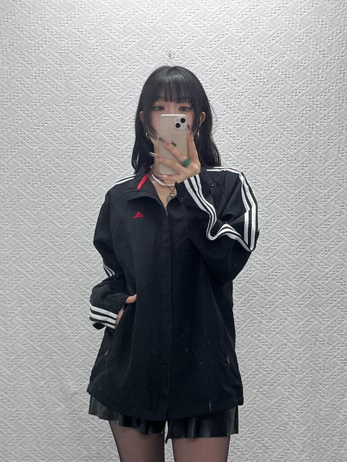아디다스 올드스쿨 빈티지 캐주얼 바람막이 자켓 100 C11621 상품이미지2