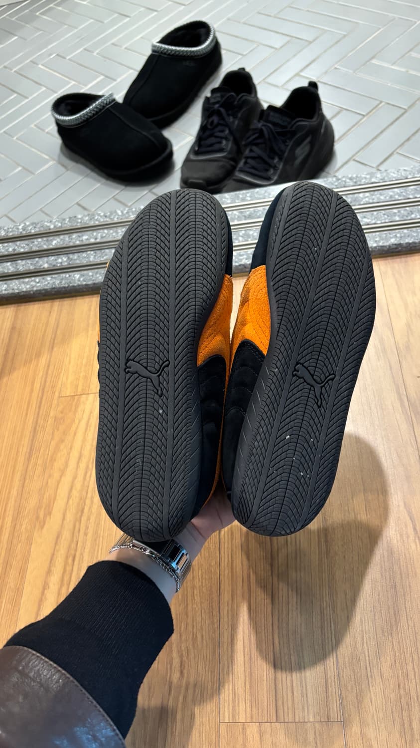 푸마 스피드캣 블랙 오렌지 240mm 상품이미지6