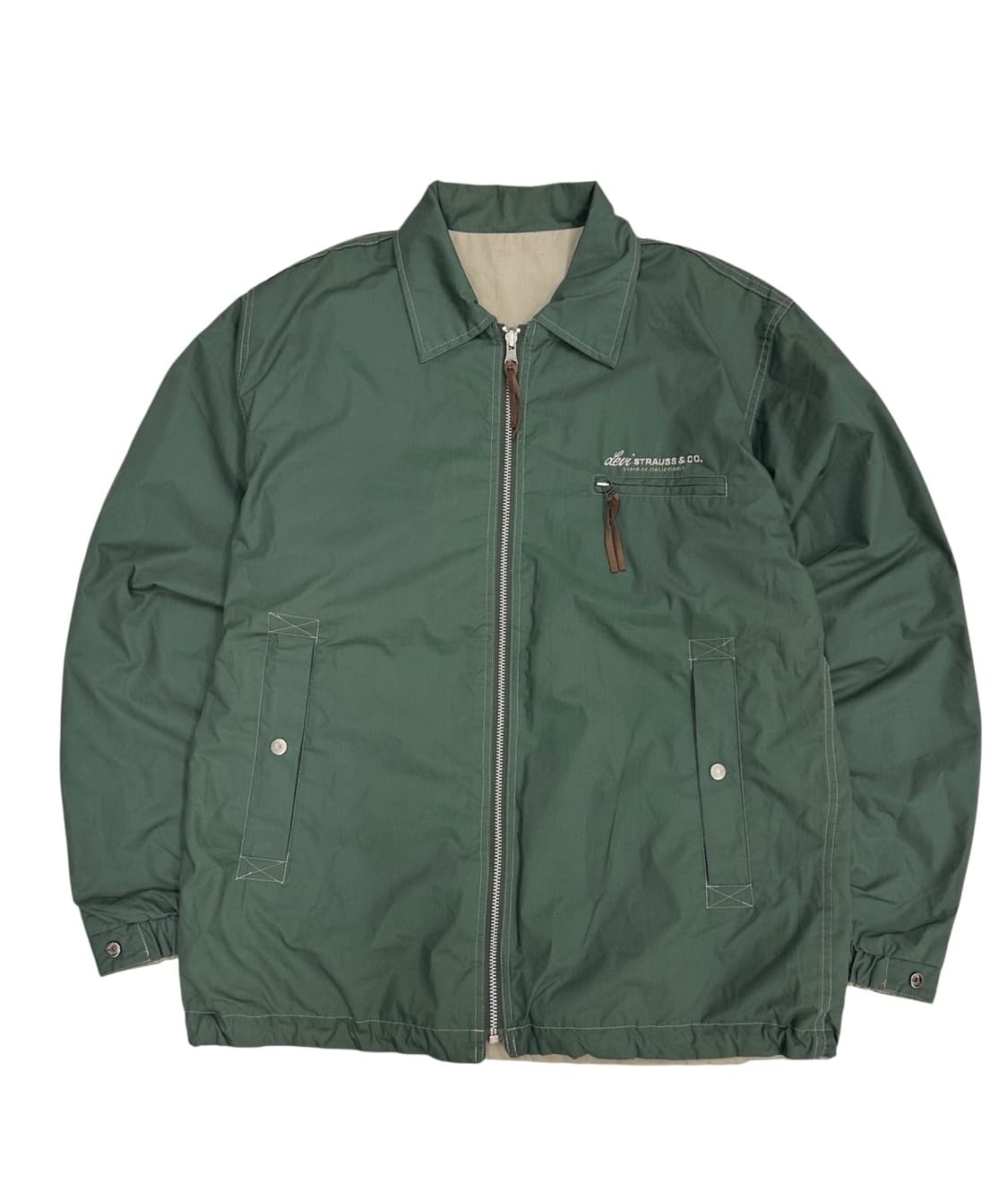 00년대 리바이스 리버시블 자켓 그린&베이지 (M~2XL) 상품이미지1