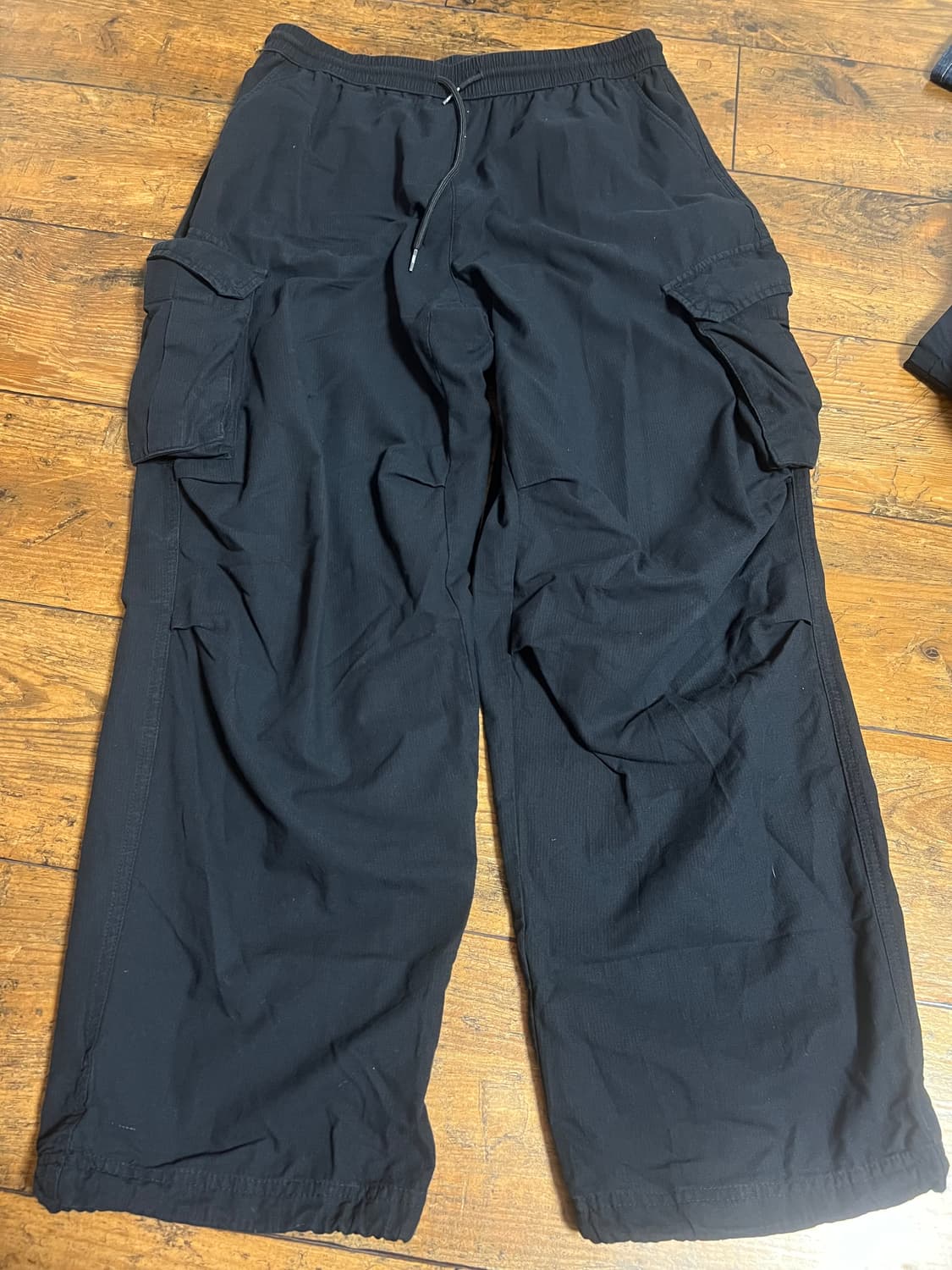 코드그라피 쿨 나일론 카고팬츠 블랙 L 상품이미지1