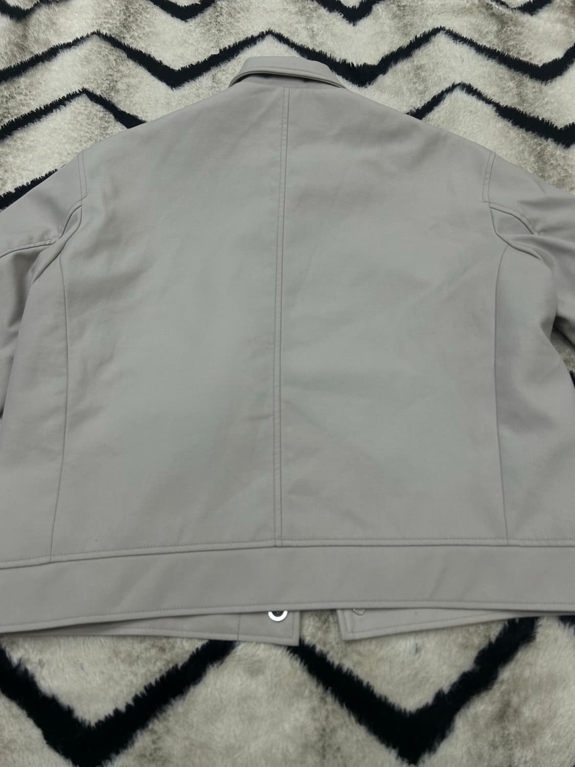 [S]COOR 오버사이즈 울 크롭 자켓/크림 상품이미지6