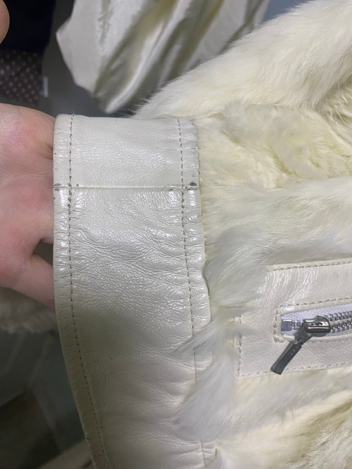 개개개존예 페어리 토끼 퍼자켓 상품이미지5