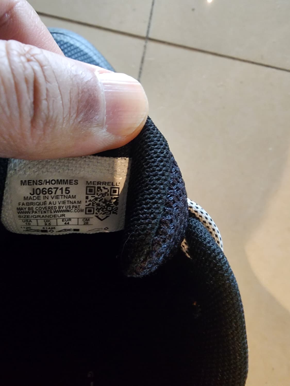 MERRELL 머렐 트래킹화 팜. 280mm 로우 등산화 운동화 비브람 상품이미지9