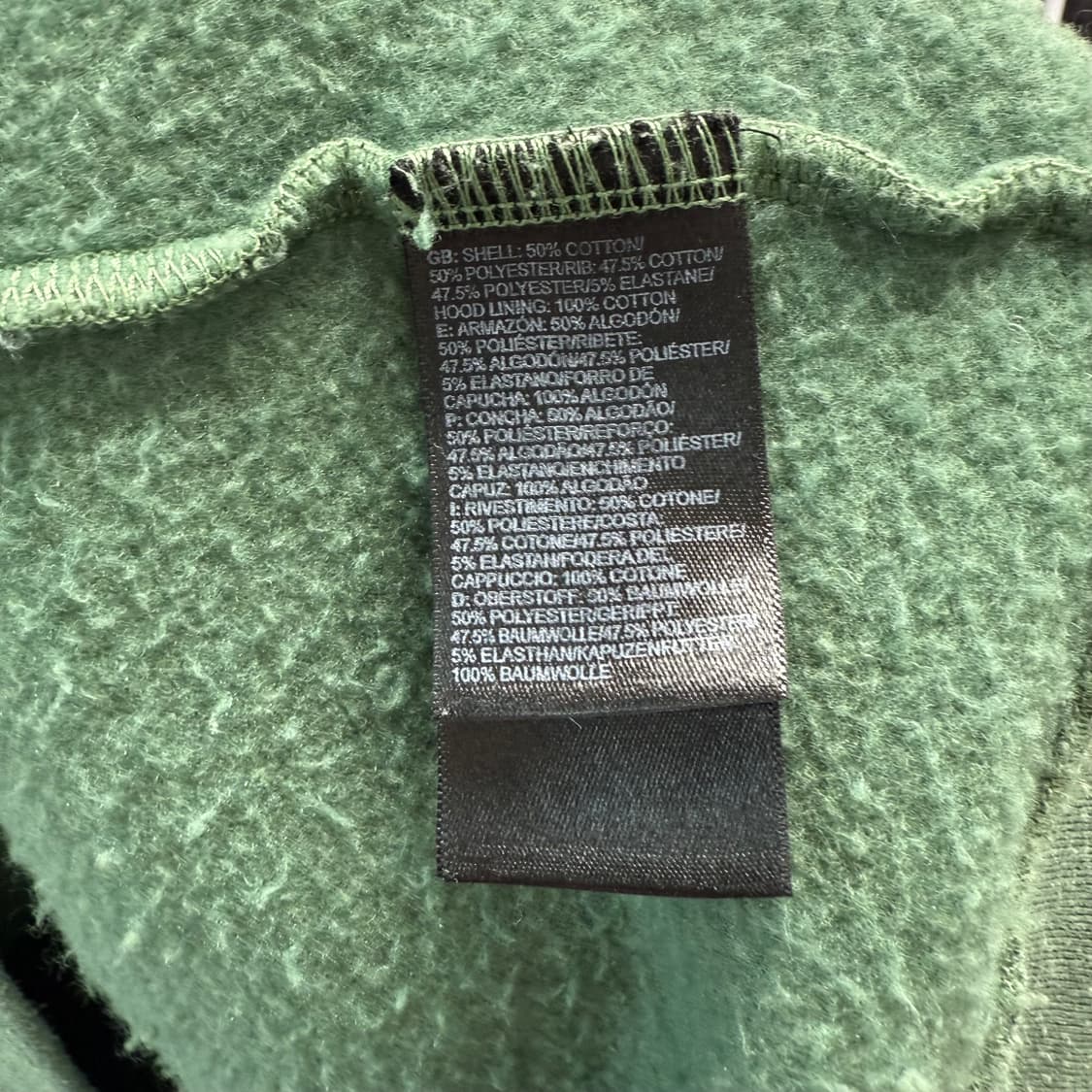 [XL] 노스페이스 그린 후드티 상품이미지6