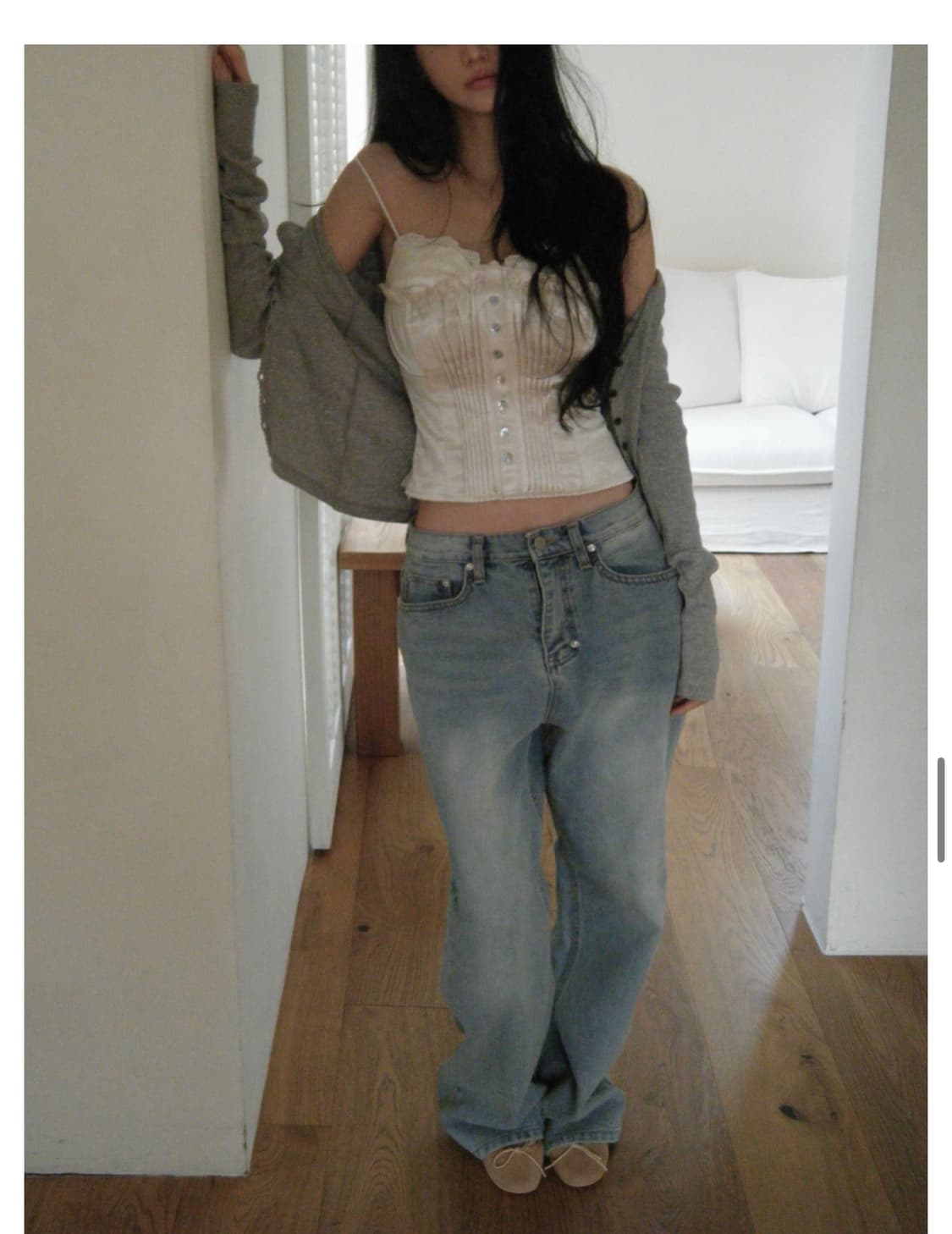 씨어 seer truly her jean_light blue 새상품 상품이미지1