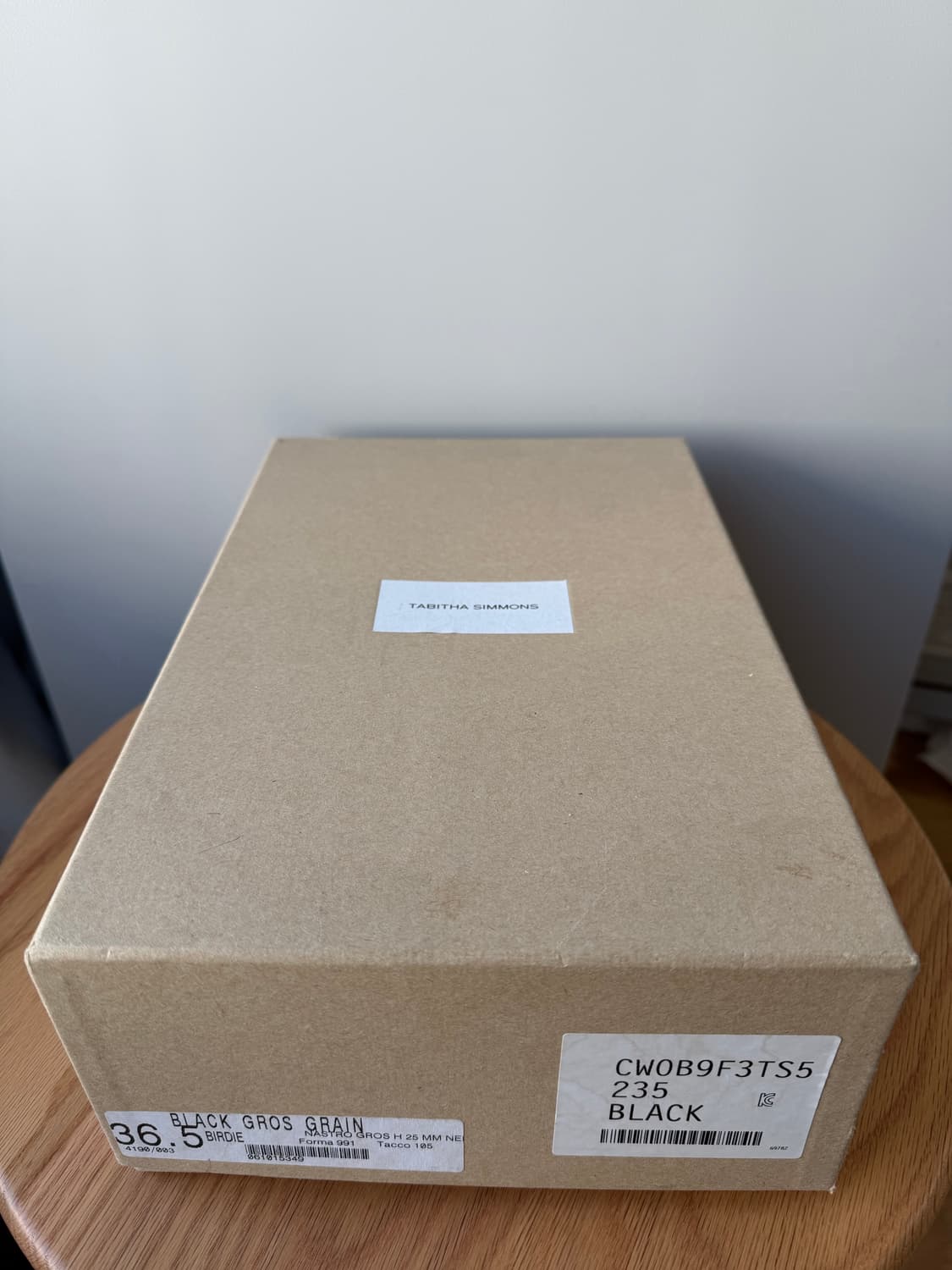 Tabitha simmons  블랙 샌들힐 36.5 (새상품급) 상품이미지7