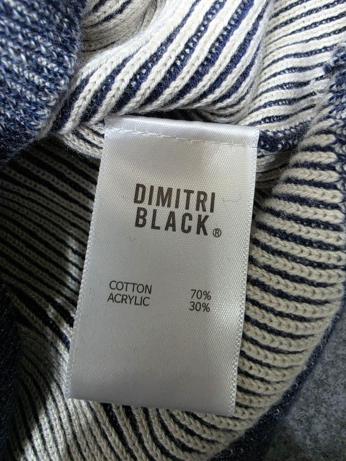 디미트리 블랙 VLAD 아이덴티티 투톤 후드 반팔티 3사이즈 상품이미지5