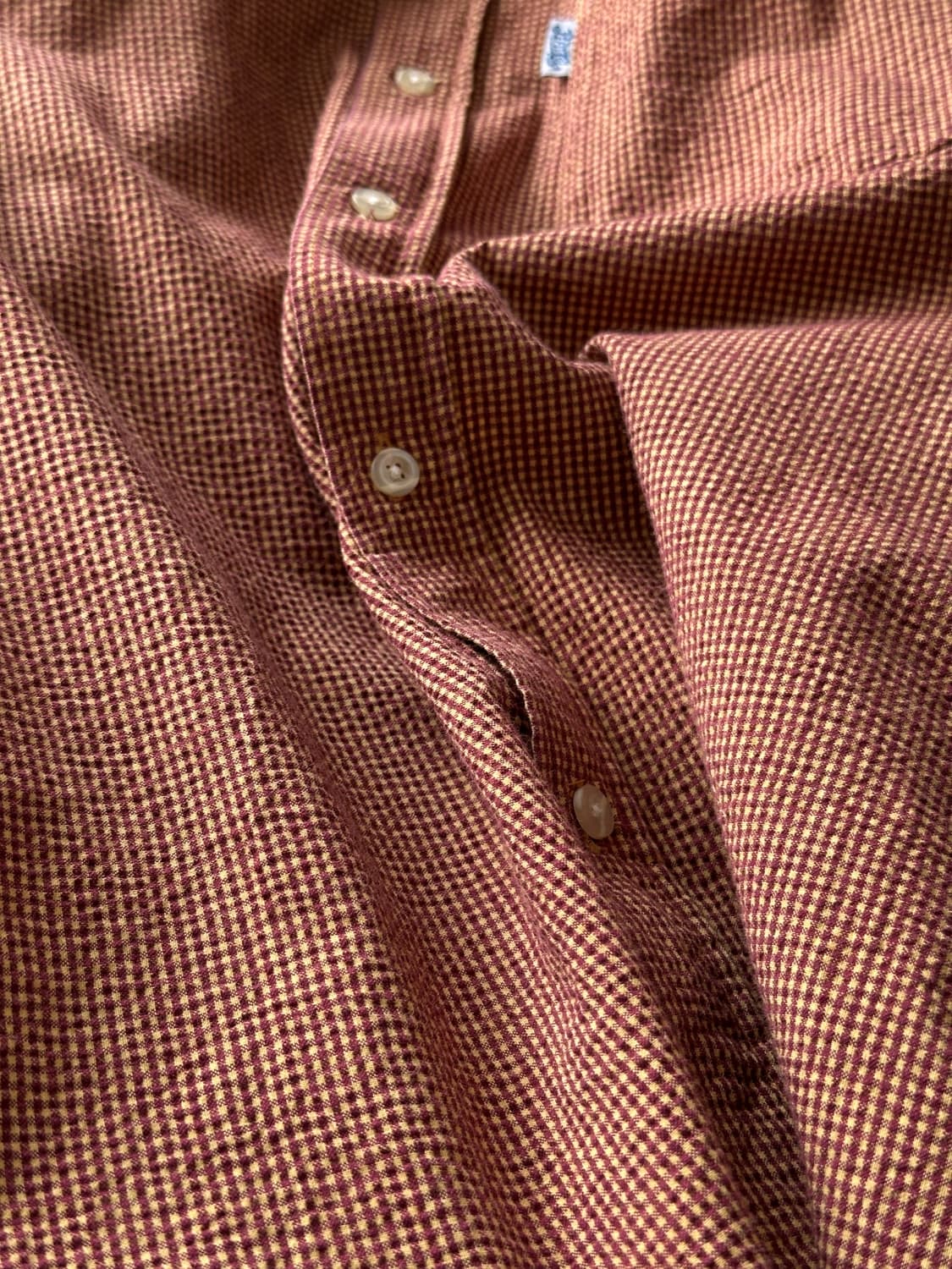 Natural sucker fabric H/S shirt 상품이미지5